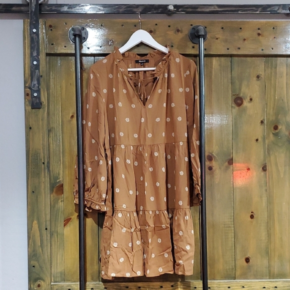 madewell brown dress CASUAL CHIC BROWN & TURQUOISE  LIV'HIPP